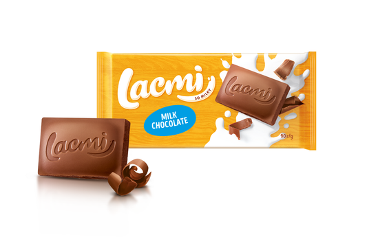 ROSHEN Шоколад млечен лакми 90г