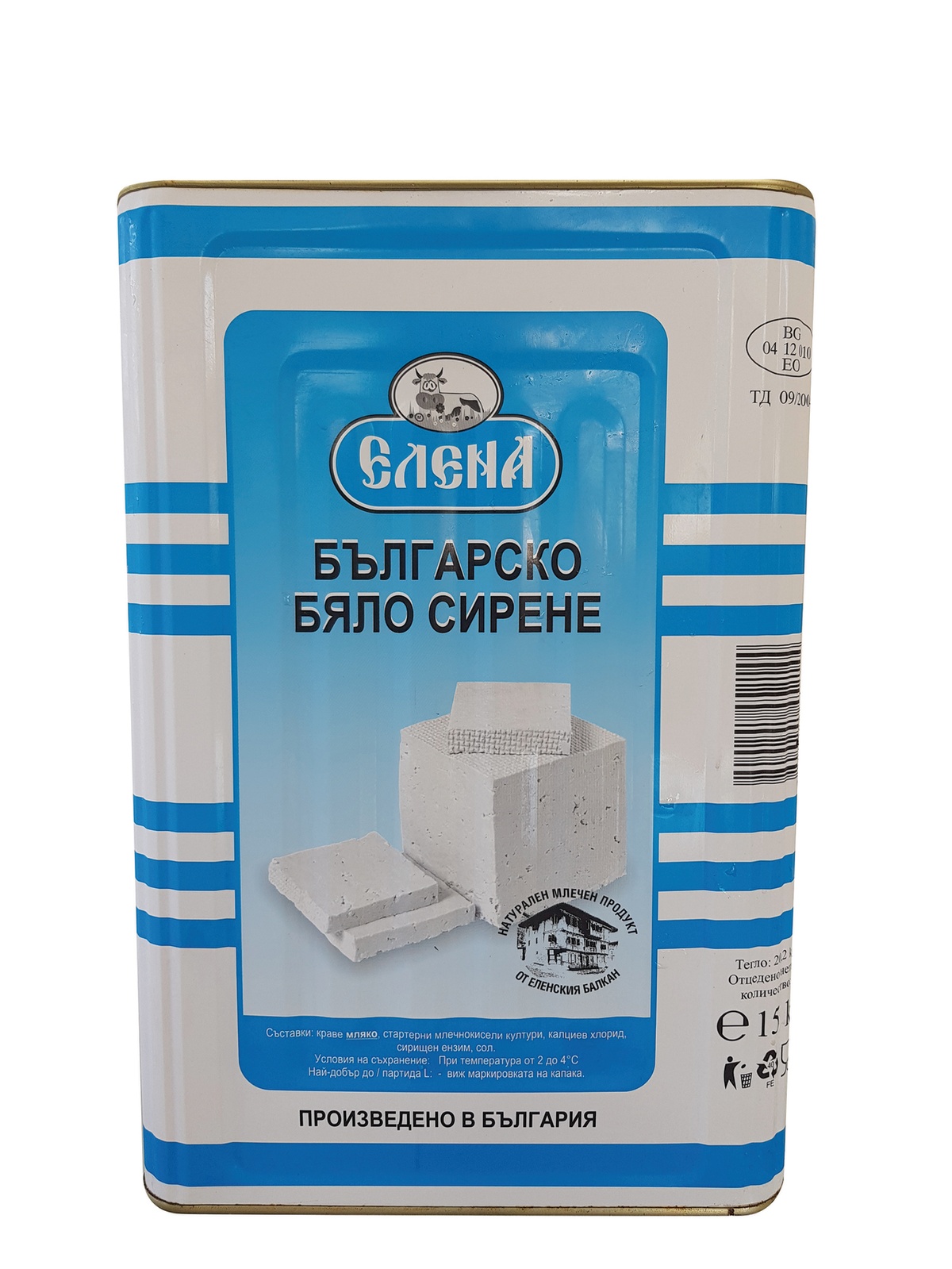 ЕЛЕНА Краве сирене ~15кг