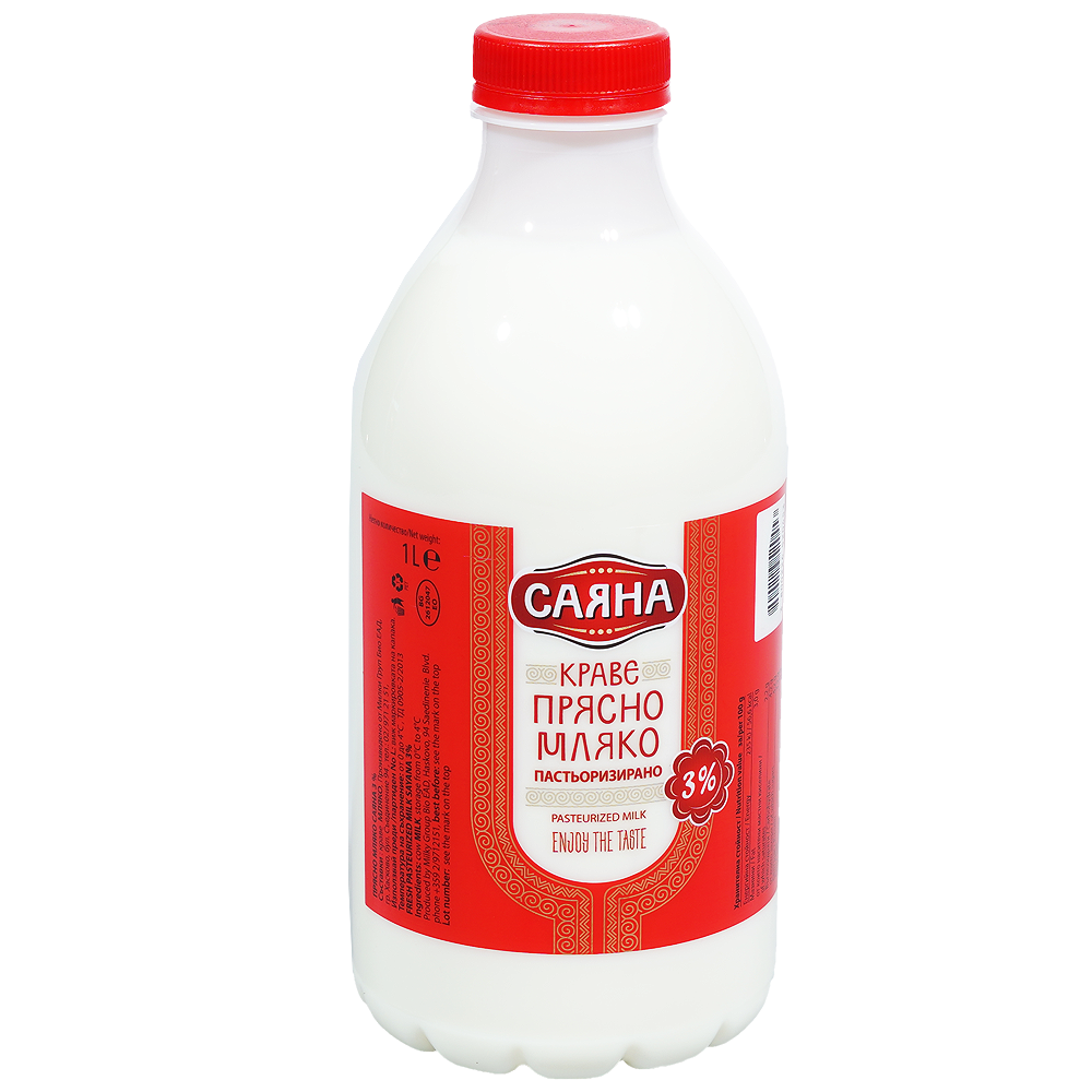 САЯНА Прясно мляко 3% 1л