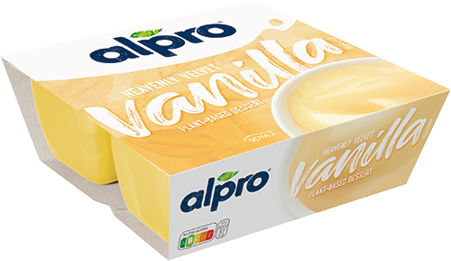 alpro Десерт ванилия (4 бр x 125 г) 500 г