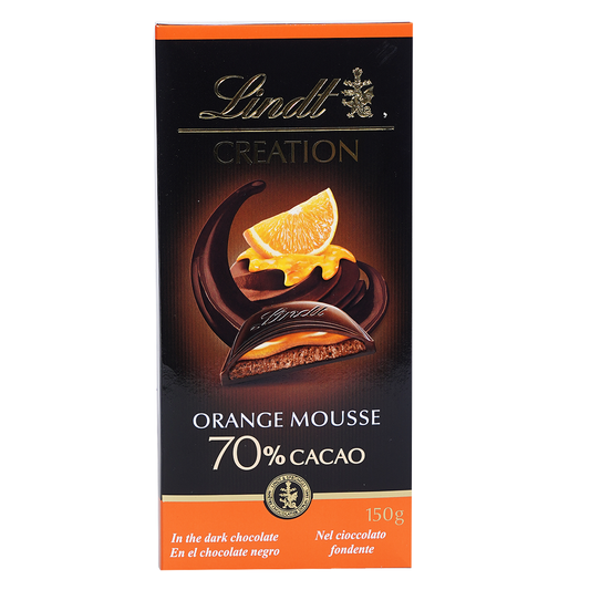 Lindt Шоколад мус портокал 150 г