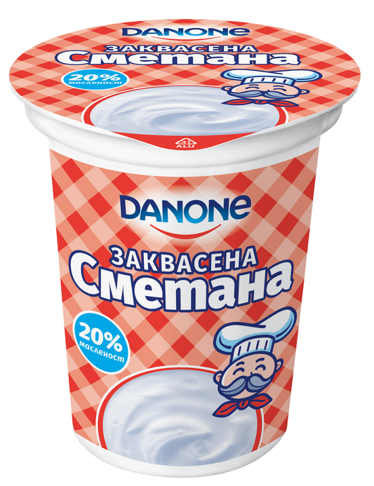 DANONE Заквасена сметана 380г