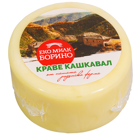 ЕКО МИЛК БОРИНО ОТГЛЕДАНО С ГРИЖА В БЪЛГАРИЯ Кашкавал краве 410г