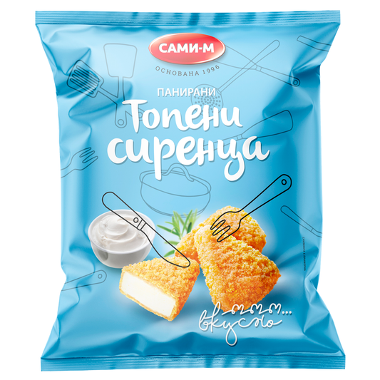 САМИ-М Панирано топено сирене с корнфлейкс 1кг