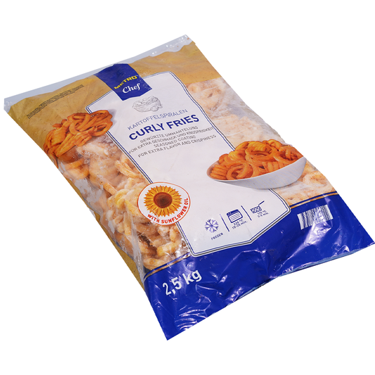 Бланширани картофи спирала 2,5кг