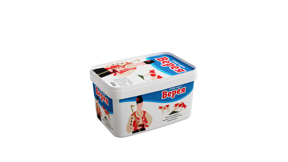ВЕРЕЯ Сирене краве кутия 400г