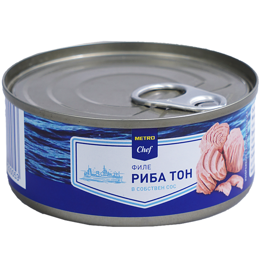 Риба тон филе в собствен сос 160г