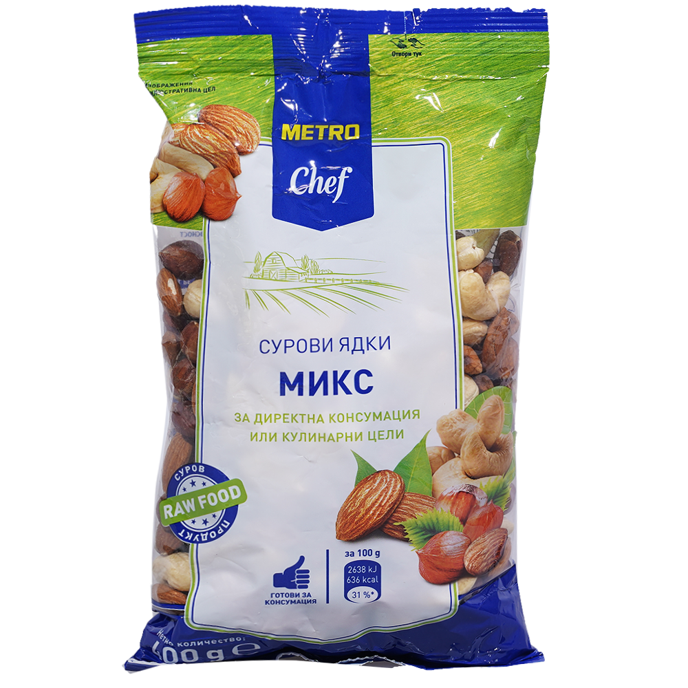 Сурово ядки микс 400г