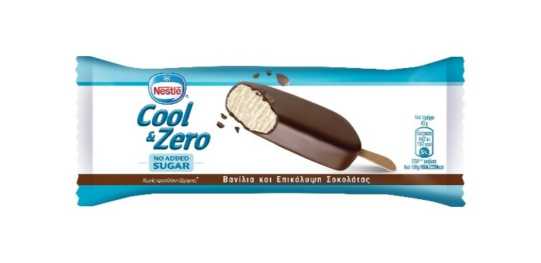 Nestle Ice Cream Сладолед Cool & zero стик 50 г