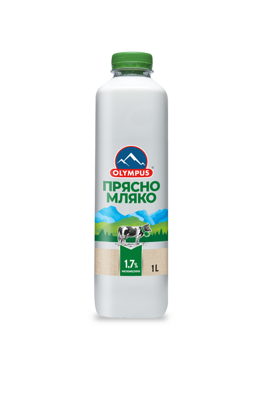 OLYMPUS Прясно мляко 1.7% 1л