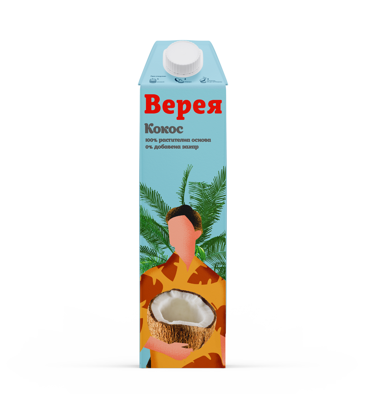 ВЕРЕЯ Напитка кокос 1 л