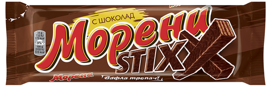 MORENI Вафли тъмен шоколад 34г