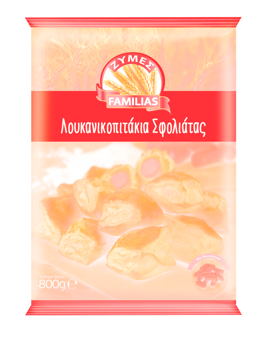 Фамилия Мини бутер Банички с кренвирши 800г