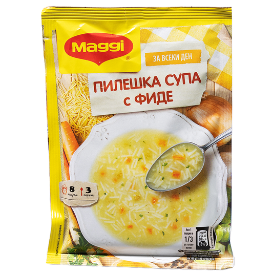 Maggi Пилешка супа фиде 50г