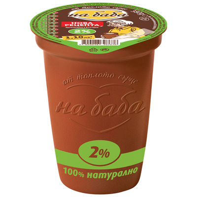 НА БАБА Кисело мляко 2% 380г