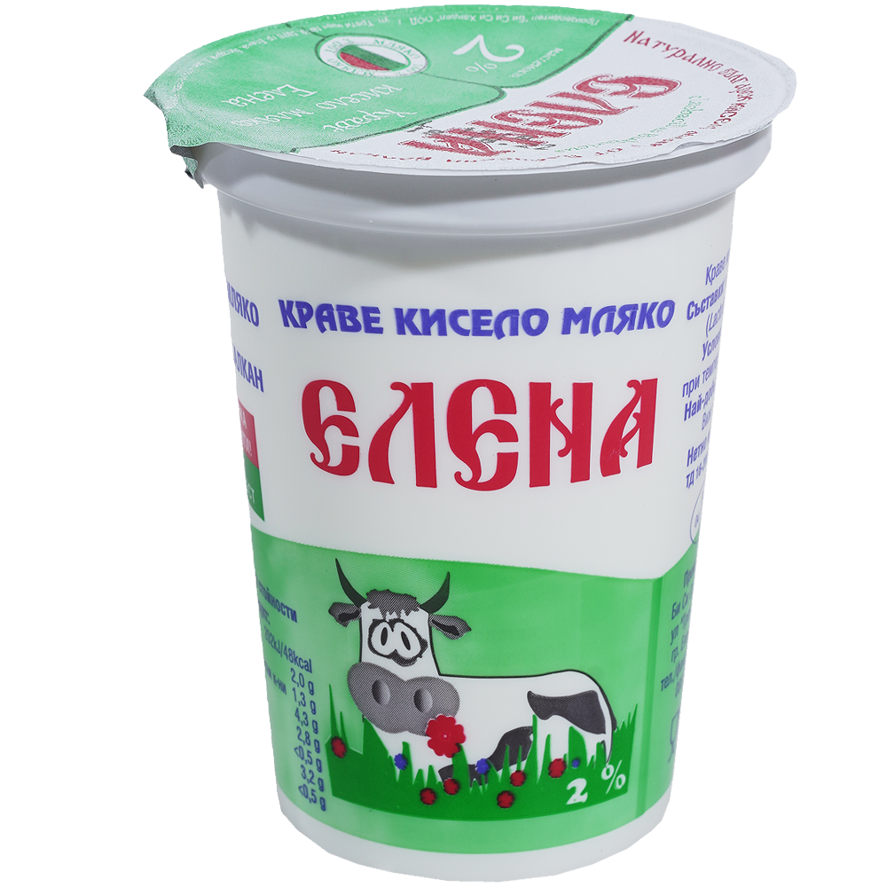 ЕЛЕНА Кисело мляко 2% 400г