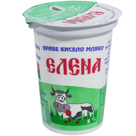 ЕЛЕНА Кисело мляко 2% 400г
