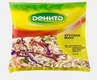 ДЕНИТО Салата хрупкав микс 300 г.