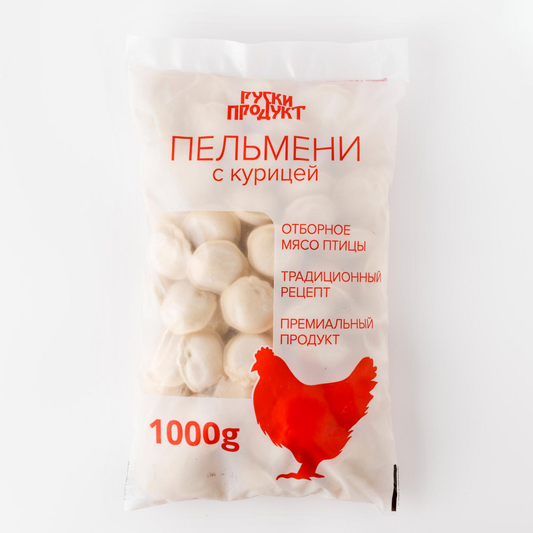 РУСКИ ПРОДУКТ Пелмени с пилешко месо 1 кг