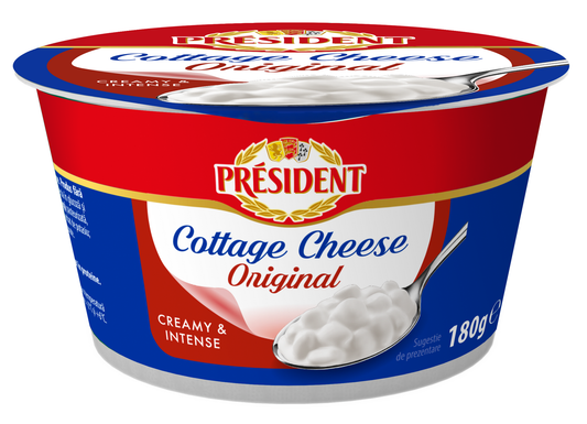 PRESIDENT Сирене котидж 180г