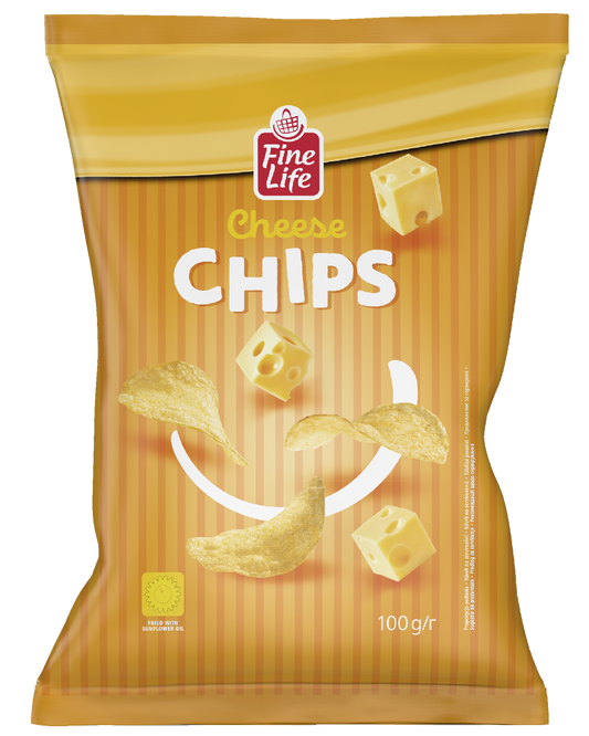Fine Life Чипс със Сирене 100г