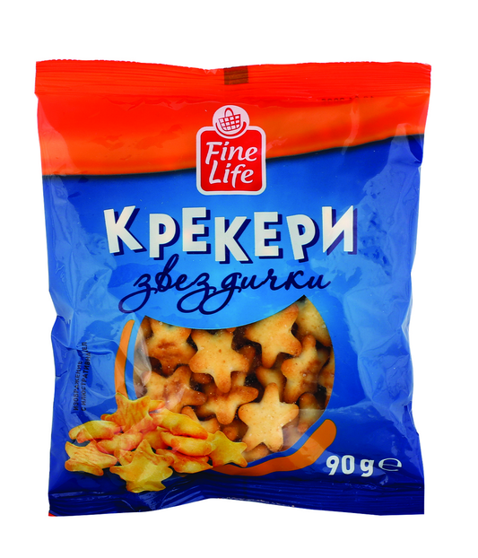Fine Life Крекер звездички 90г