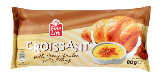 Fine Life Кроасан крем брюле 80г