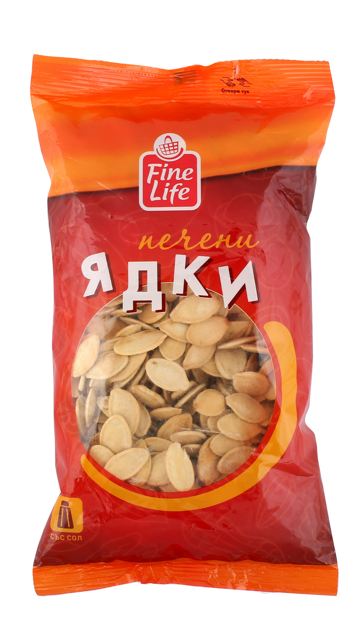 Fine Life Печени тиквени семки небелени 200гр