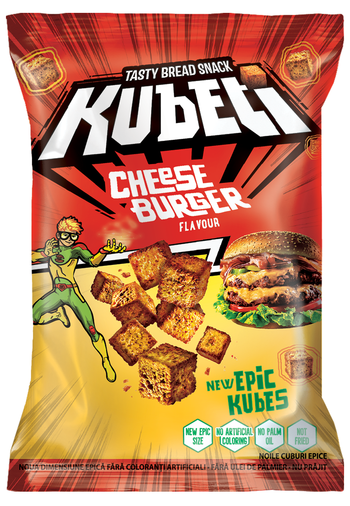 Kubeti Кубети кубз чийзбургер 12 бр x 35 г