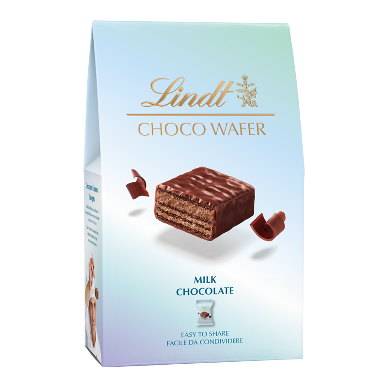 Lindt Вафли млечен шоколад 130 г
