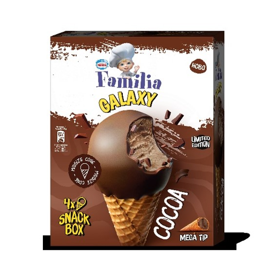 Galaxy Сладолед какао ( 4 х 90 мл ) 232 г