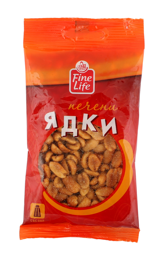 Fine Life Печен фъстък 80г