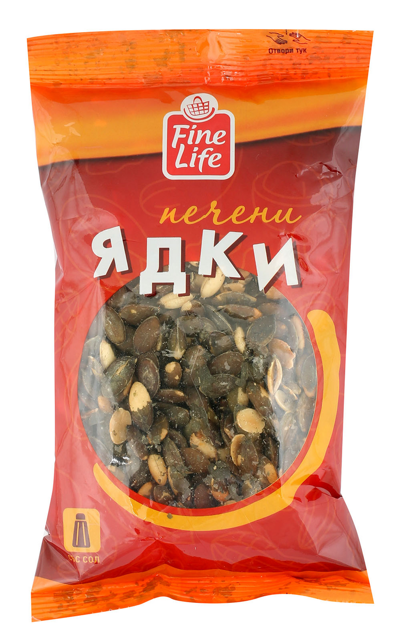 Fine Life Печени тиквени семки белени 200г