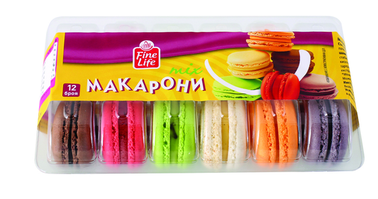Fine Life Макарона микс 12бр х 15г
