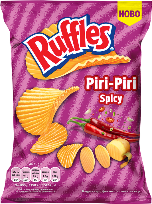 Ruffles Картофен чипс пикантен 140 г