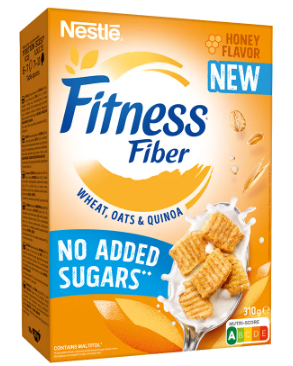 Nestle Fitness Зърнена закуска мед & фибри 310 г
