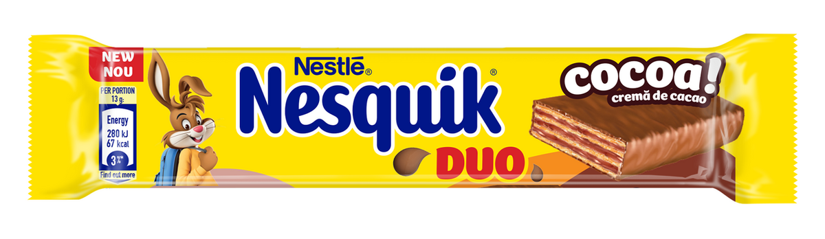 Nesquik Тунквана вафла с какаов крем 30 бр х 26 г