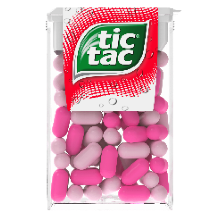 TIC TAC Дражета ягода 6 x 18 г