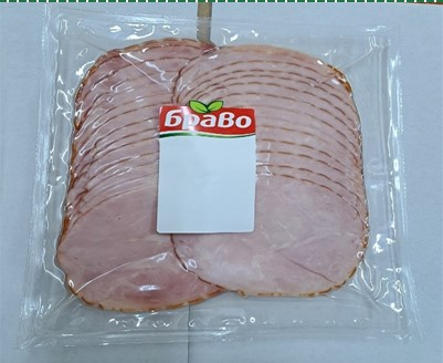 Браво Шунка тип Чешка слайс 500 г