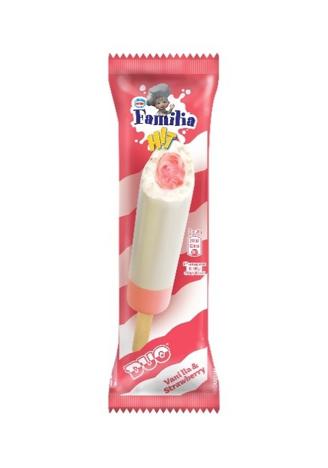 Nestle Familia Сладолед Hit Duo ванилия и ягода 36 бр x 29 г / 1,044 кг