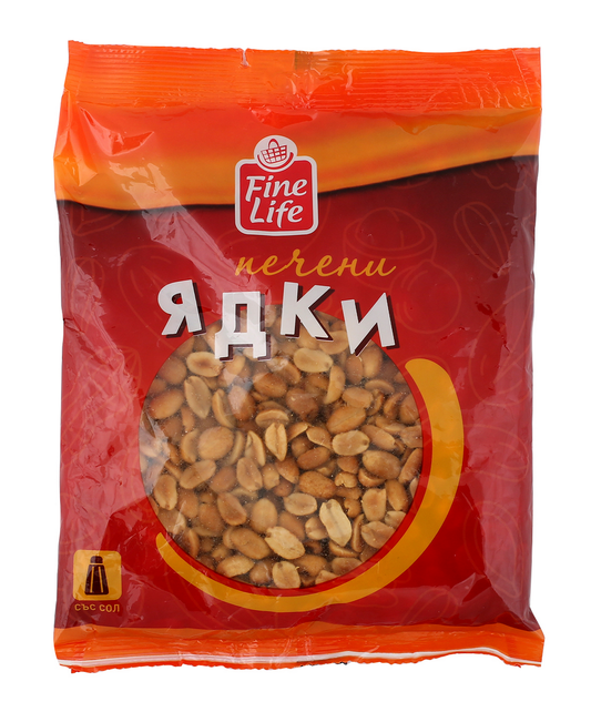 Fine Life Пържен фъстък 500 г