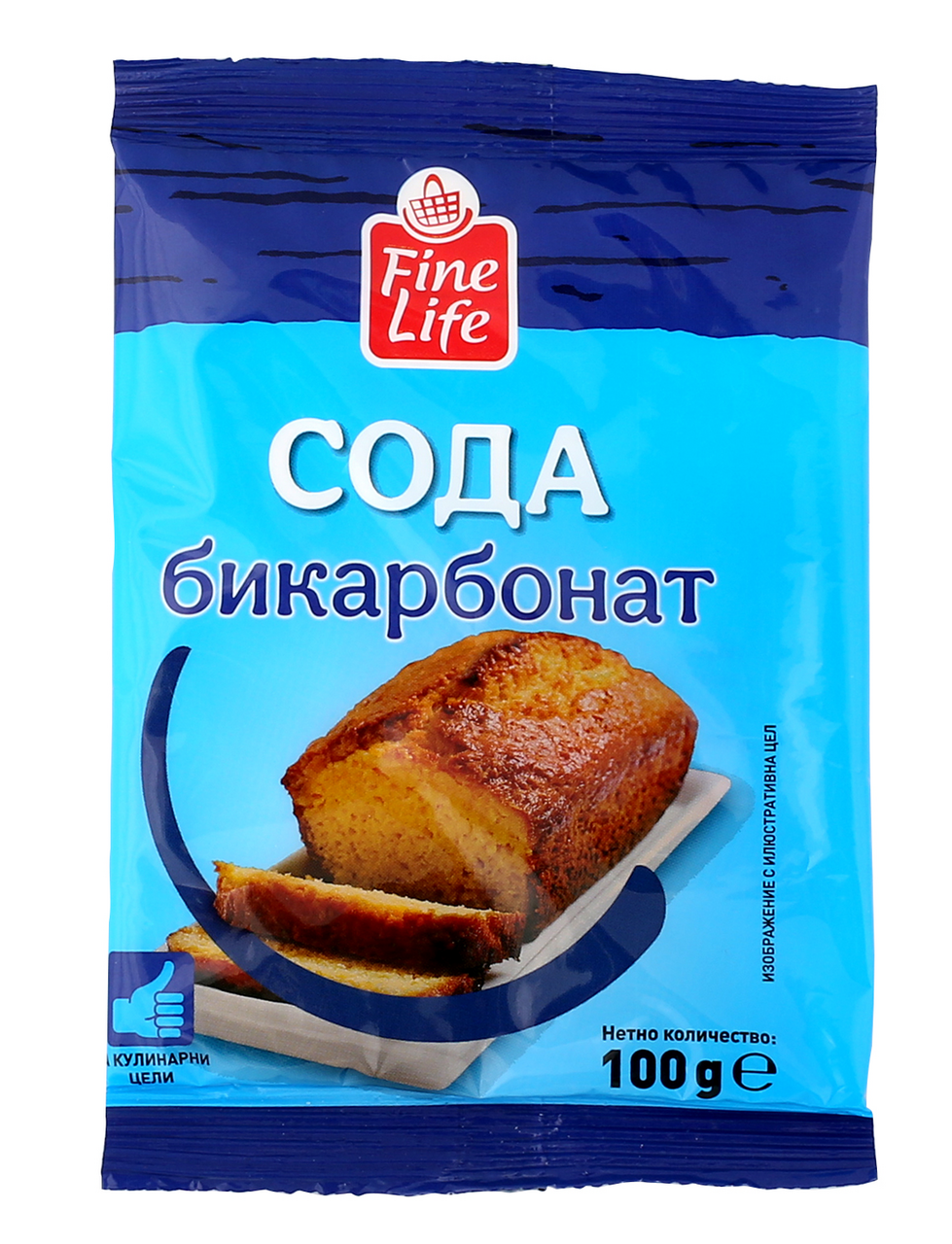 Fine Life Сода бикарбонат 5 x 100 г