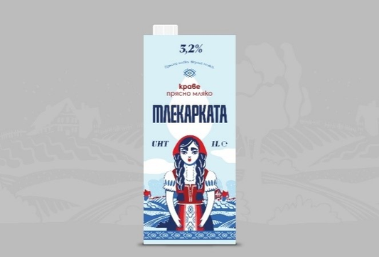 МЛЕКАРКАТА Краве мляко 3.2% UHT 1 л