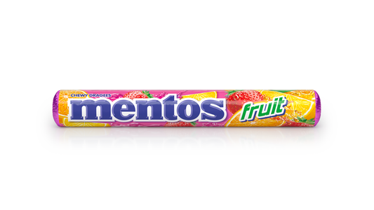 mentos Ментос плод 38 г