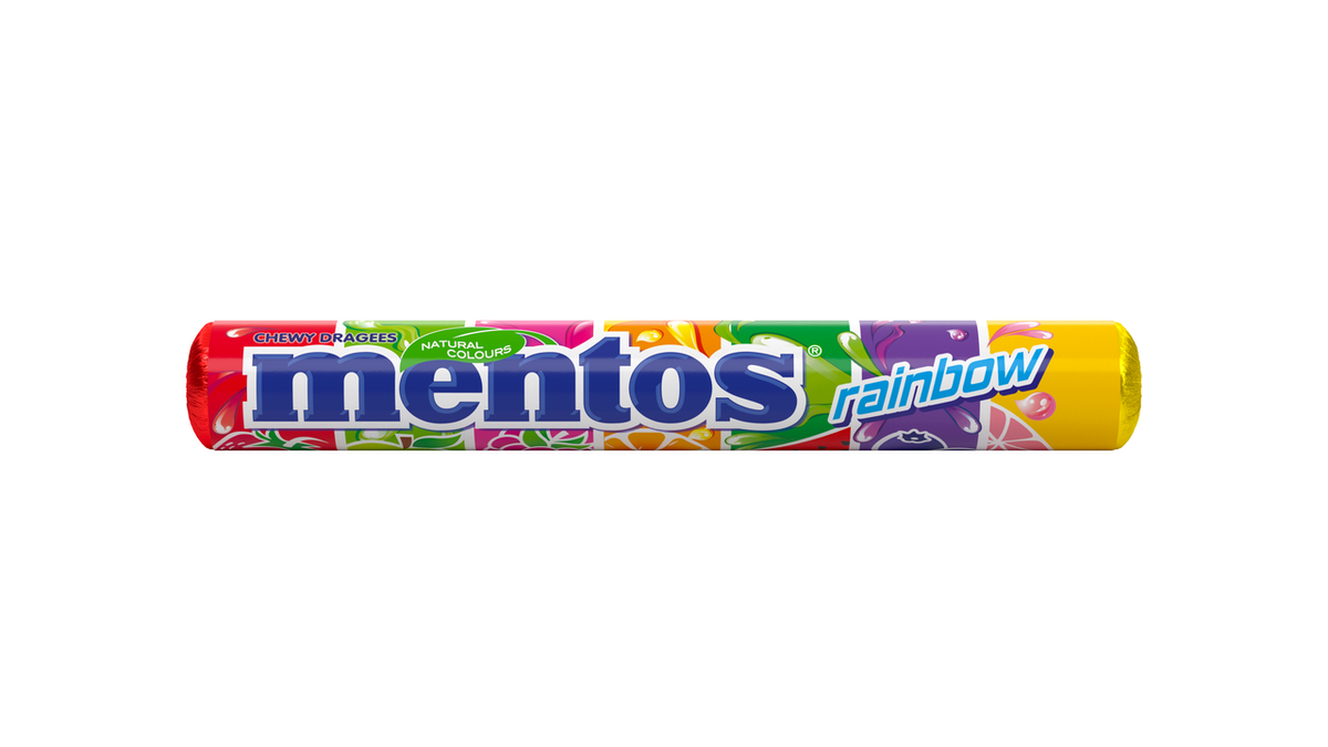 mentos Ментос рейнбоу 37,5 г