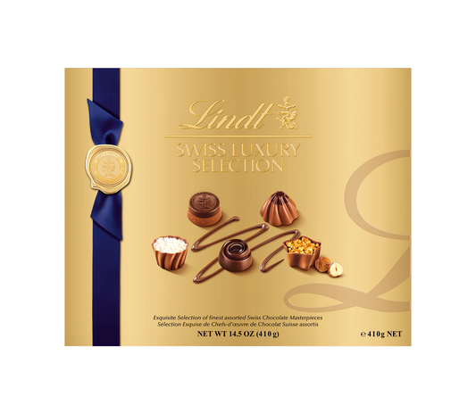 Lindt Бонбониера SWISS LUXURY SELECTION 410 г
