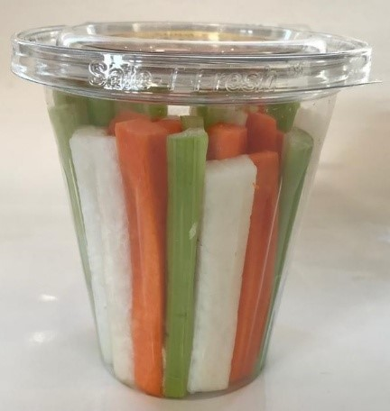 Зеленчукови пръчици микс 250 г
