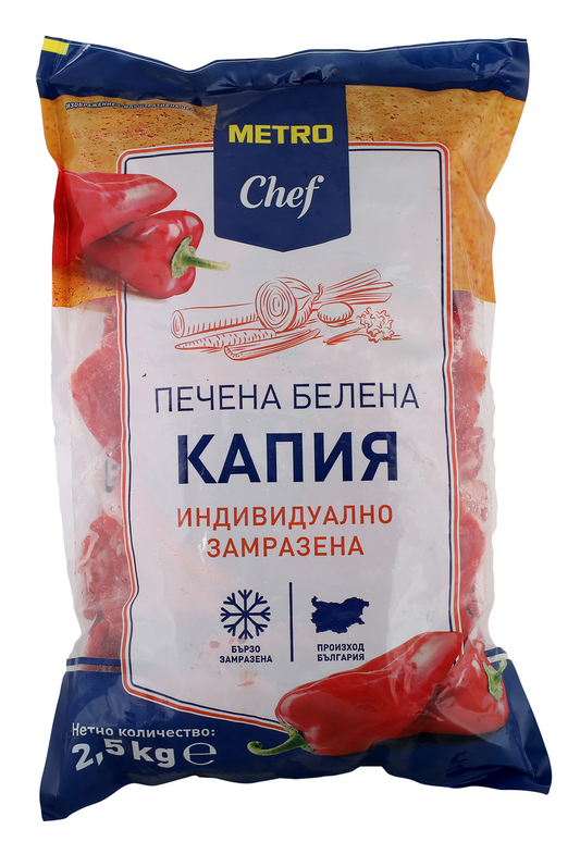 Чушки печени Соло замразазени 2,5 кг