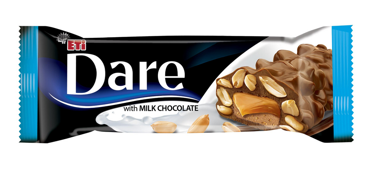 ETi Шоколадов бар Dare фъстък 45 г