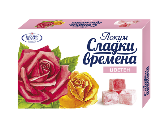 СЛАДКИ ВРЕМЕНА Локум цветен 140 г